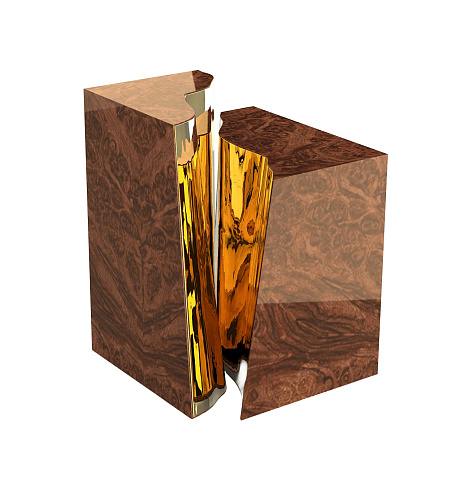 Приставной стол Fissure Walnut