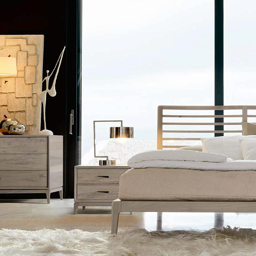 Прикроватная тумба серая Velo