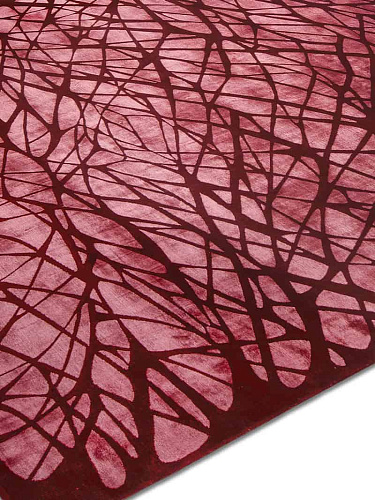 Роскошный ковер красного цвета Dresden