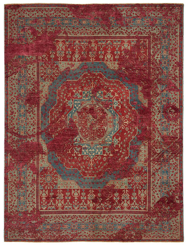 Красный ковер Mamluk Farringdon Tagged