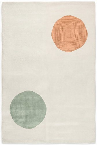 Қолмен тоқылған кілем Minimal Dots Color