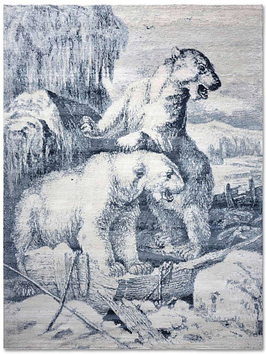Ковер ручной работы Polar Bear