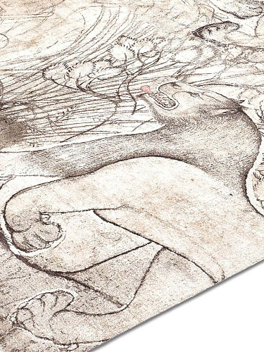 Ковер ручной работы Two Lions