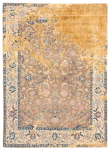 Кілем Agra Westend Rocked Yellow Gold Silk