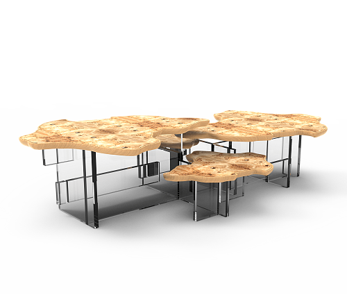 Журнальный стол Poplar Grove Luxe