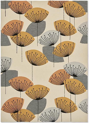 Ковер уличный Dand. Clocks Och / Sil 445803