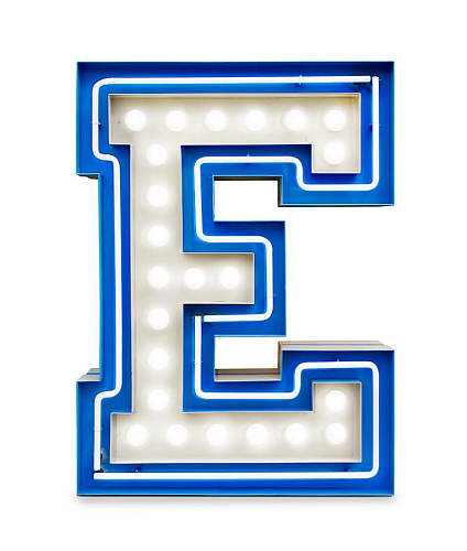 Декоративный светильник Enchanting Letter E