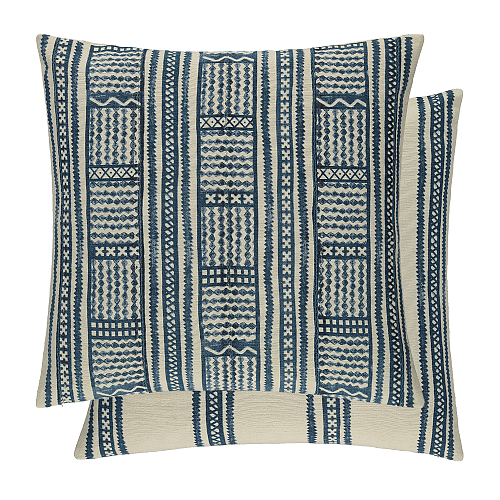 Kuba Indigo 60 × 60 жастық