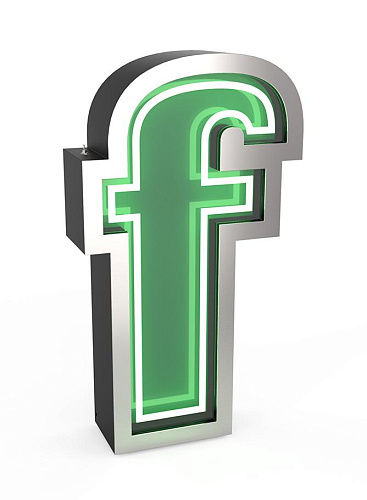 Декоративный светильник Fancy Letter F