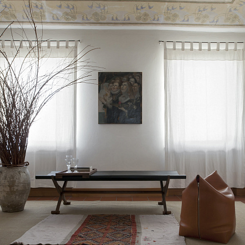 Скамья Branda из матовой кожи