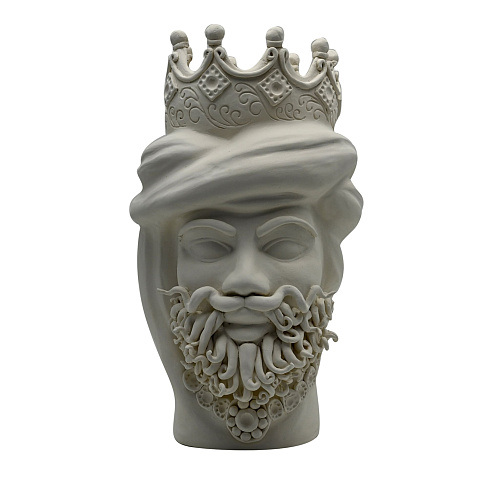 Скульптура серая Moor's Head