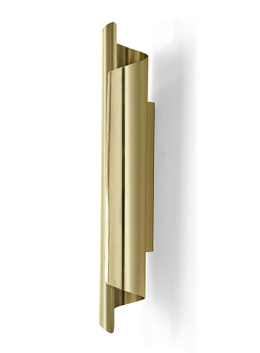 Настенное бра из состаренной латуни