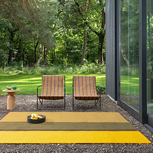 Ковер уличный Festival Stripe Yellow
