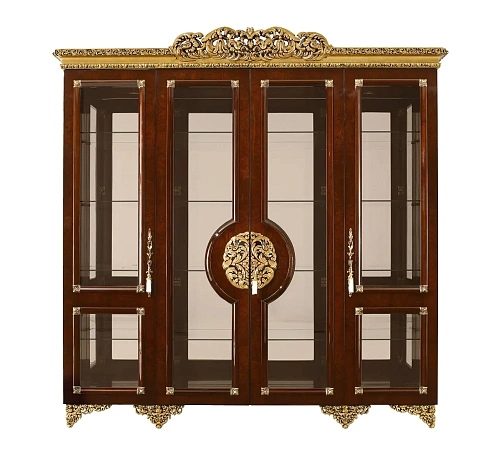 Витрина Brown/Gold Classic