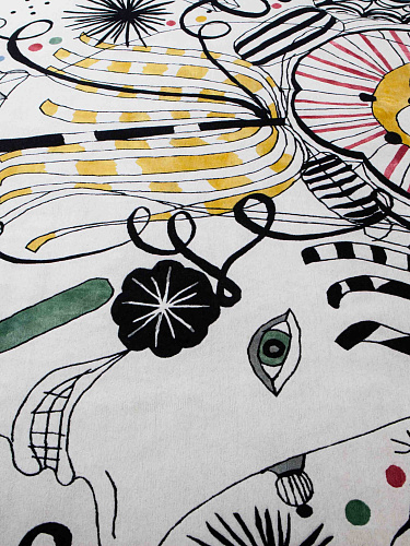 Роскошный ковер дизайна Japanese Folklore