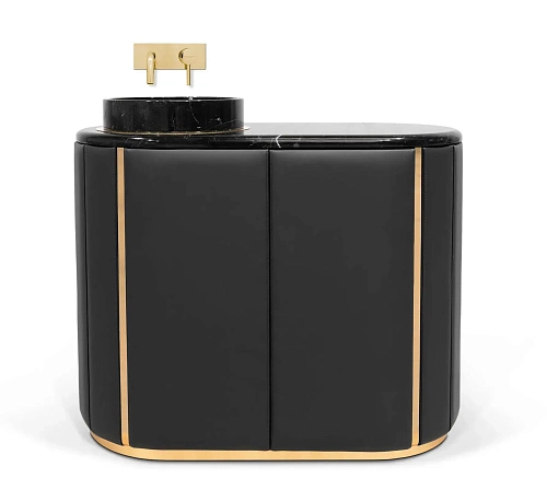 Тумба с раковиной Majestic Black