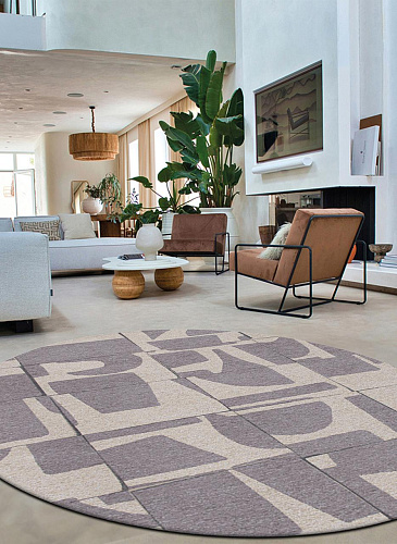 Круглый ковер String 9366