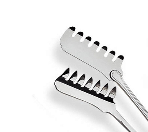 Щипцы для спагетти посеребрённые Silver-Plated Spaghetti Tongs