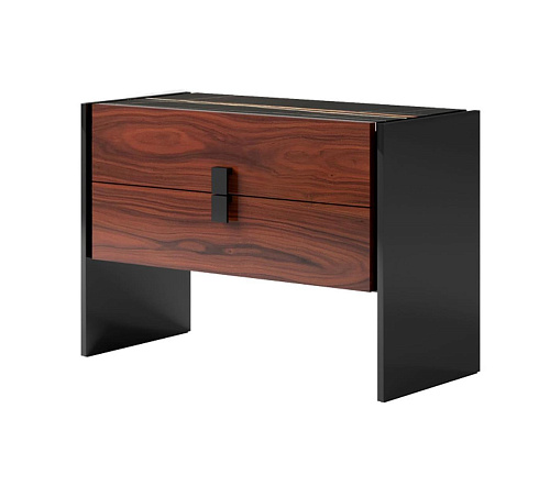 Тумбочка с мраморной столешницей Marble Nightstand