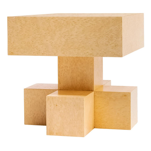 Современный деревянный приставной столик