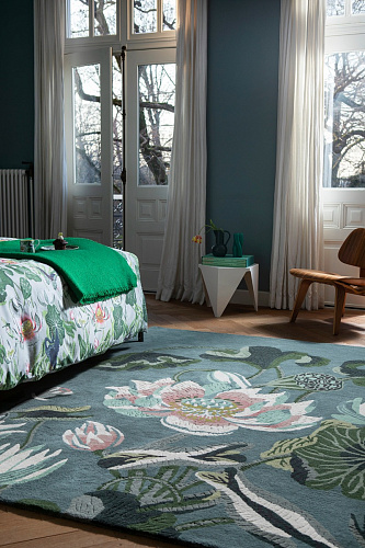 Ковер Waterlily Midnight Pond 38608