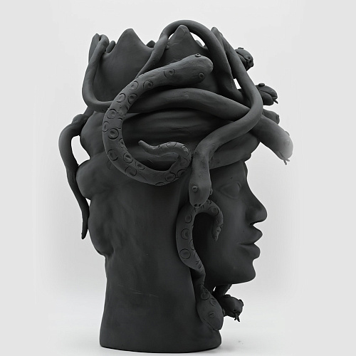 Мүсін қолмен жасалған Moor's Head