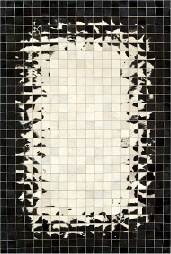 Ковер из коровьей шкуры Mosaic col.9