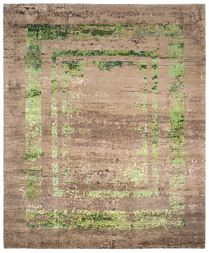 Ковер Artwork 27 Triple Border Green