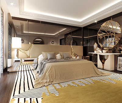 Изголовья кроватей