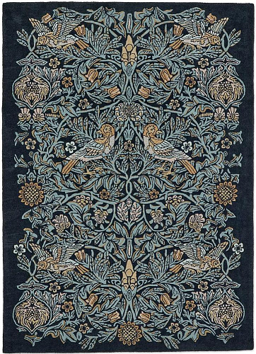 Ковер шерстяной Bird Webb’s Blue