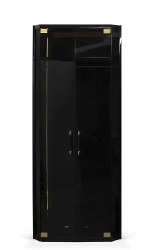 Гардероб черный Cadence