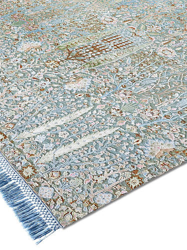 Pine Garden көк түсті роскошный кілем