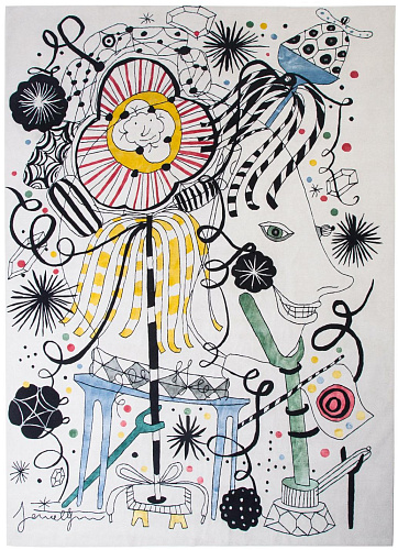 Роскошный ковер дизайна Japanese Folklore