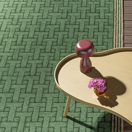 Ковер уличный Monogram Green