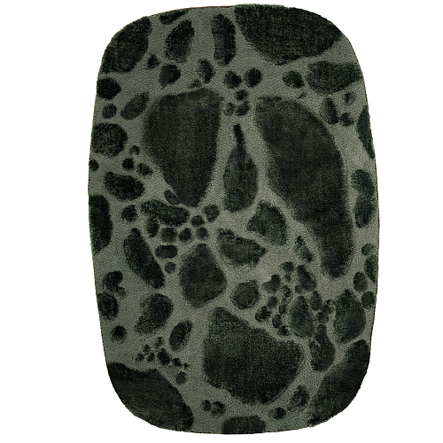 Овальный ковер Venere Stone Verde Bosco