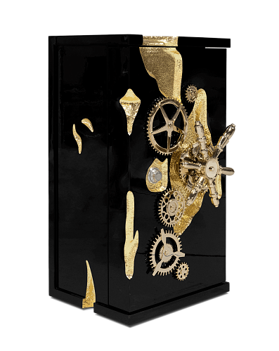 Сейф Tycoon Black & Gold Elite