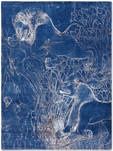 Ковер ручной работы Two Lions