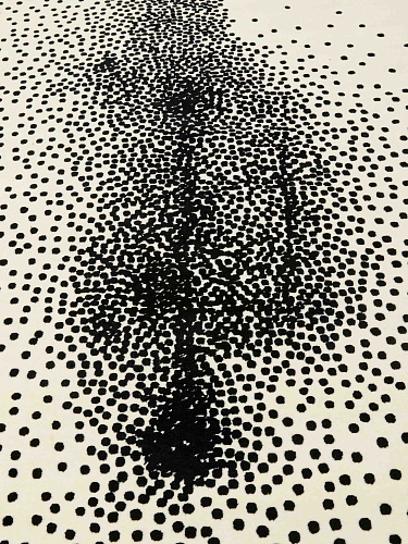 Ковер дизайна Particles