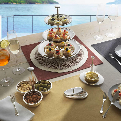 Горчичница Silver Mustard Holder