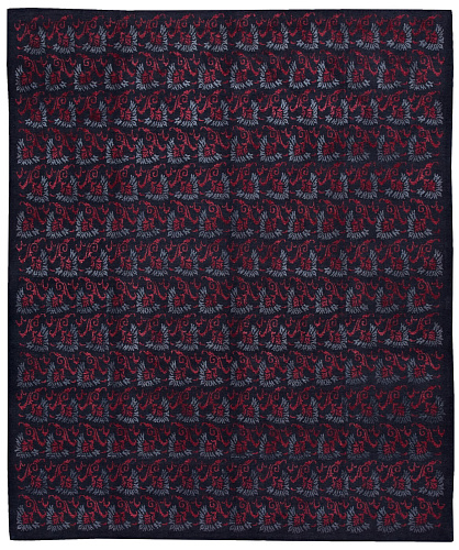 Кілем Boteh Blue Red
