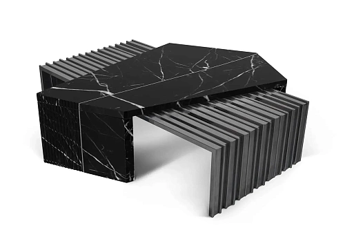 Кофейный стол черный Monarch