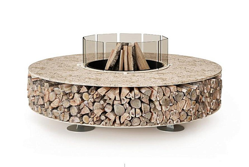 Уличная жаровня из керамики Zero