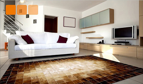 Ковер из коровьей шкуры Vergina