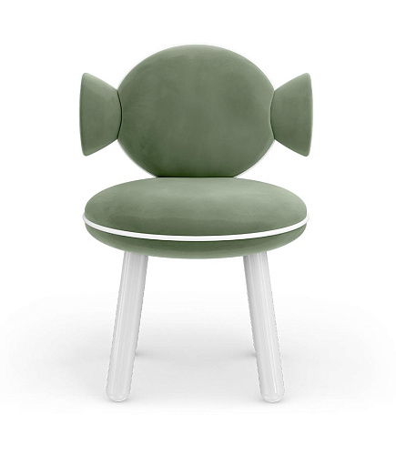 Детский стул Lollipop Green Puff