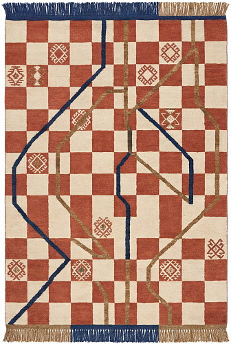 Дизайнерский ковер Checker Terra
