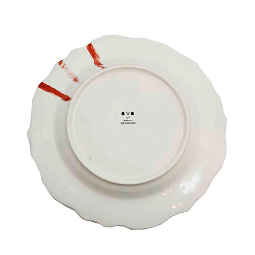 Тарелка керамическая ручной работы