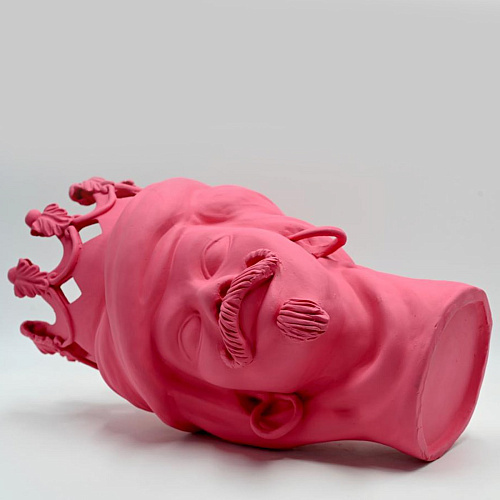 Скульптура розовая Moor's Head