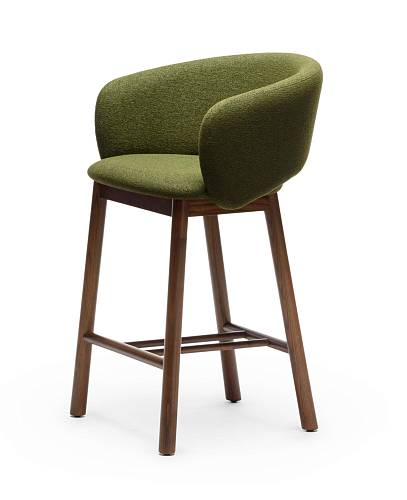 Барный стул зелёный Bel