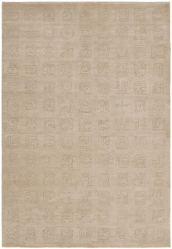 Ковер ручной работы Symbol Grid Beige