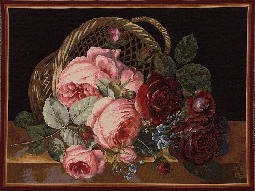 Гобелен «Букет цветов (шёлк)»